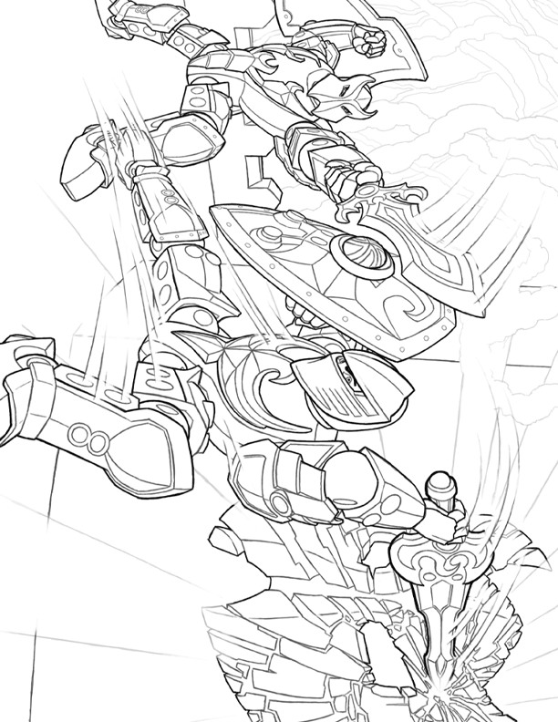 Kids-n-fun.com | Coloring page Lego Knights Lego Knights